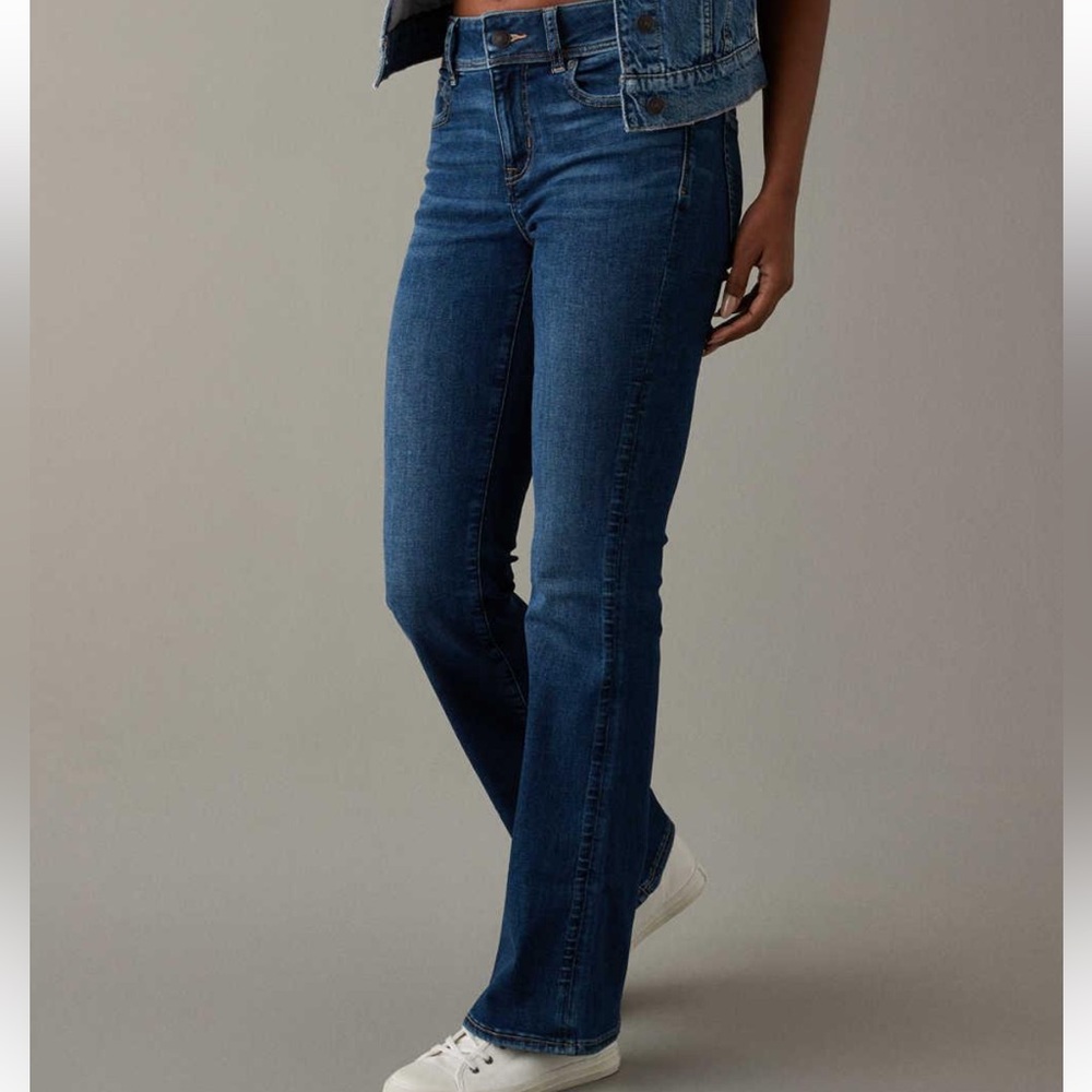 American Eagle Outfitters Blue Boot Cut Jeans